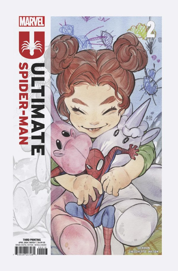 Ultimate Spider-Man #2 3e impression Peach Momoko