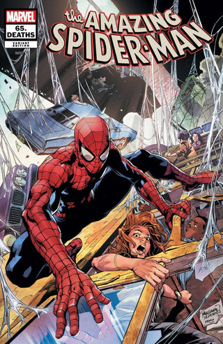 The Amazing Spider-Man #65.DEATHS Carlo Pagulayan Variant
