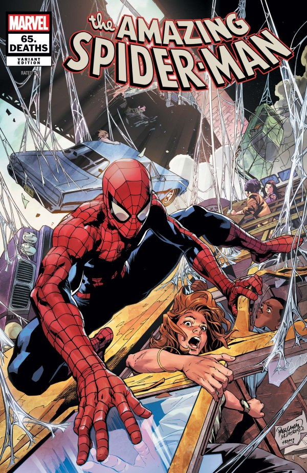 The Amazing Spider-Man #65.DEATHS Carlo Pagulayan Variant