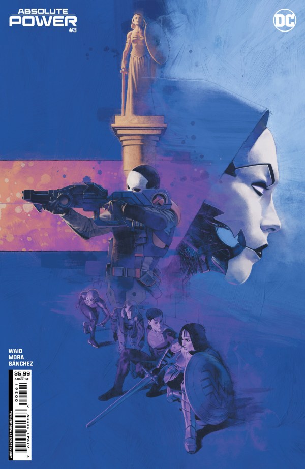 Absolute Power n.º 3 Portada F Variante de Marc Aspinall