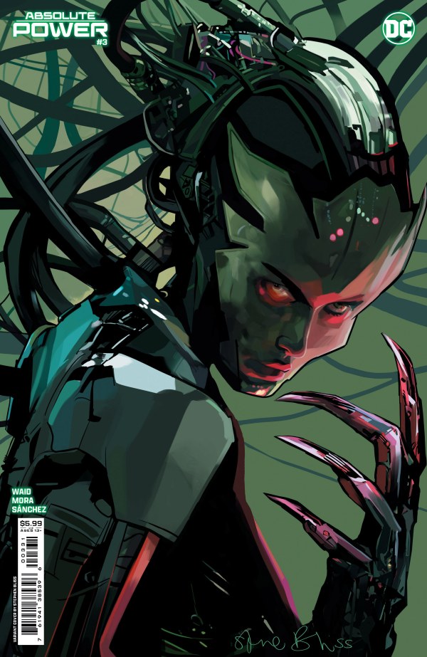 Absolute Power #3 Portada E Stephen Bliss Variante