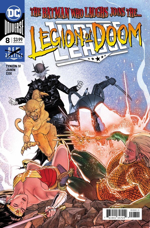Justice League #8 - Cover