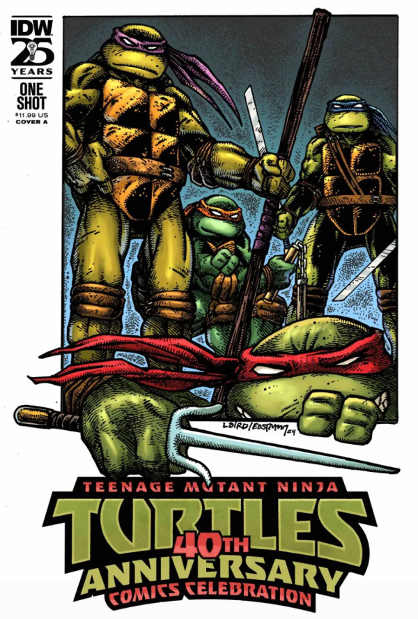 Teenage Mutant Ninja Turtles : Célébration du 40e anniversaire des bandes dessinées #1 