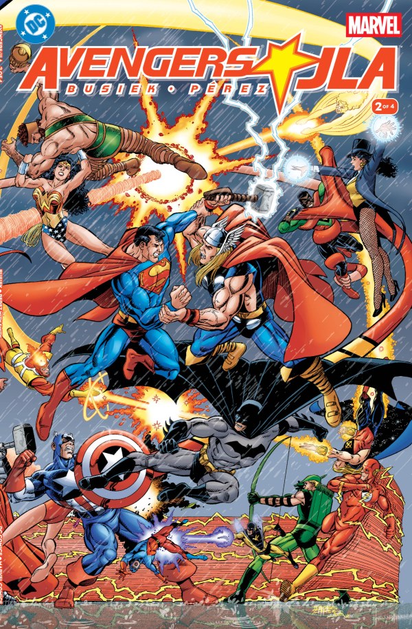 Avengers JLA #2 (Of 4) Facsimile Edition Cover B Dan Mora Variant - Cover