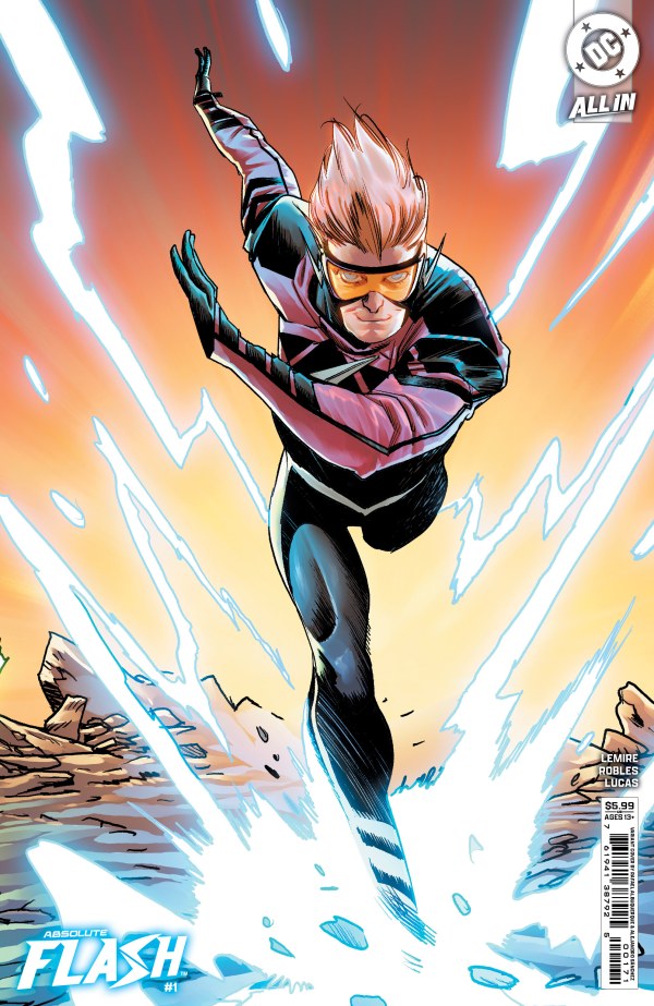 Absolute Flash #1 Cover D Rafael Albuquerque Connecting Variant - Cover