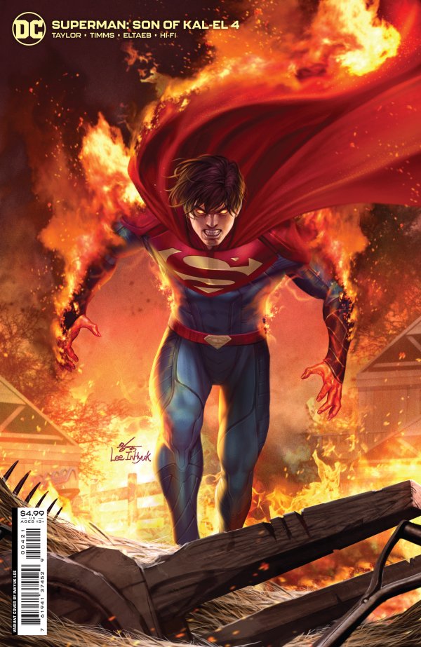 Superman: Son of Kal-El #4 Cover B InHyuk Lee Card Stock Variant