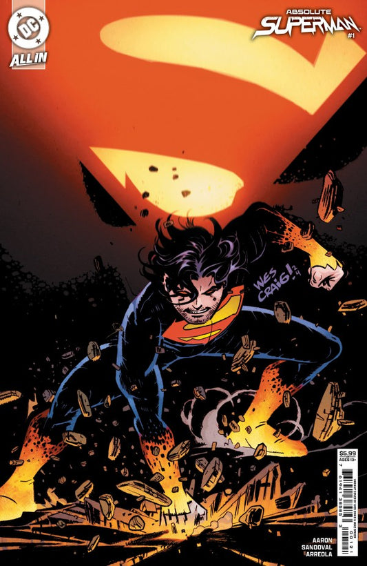 Absolute Superman #1 Cover B Wes Craig Variant