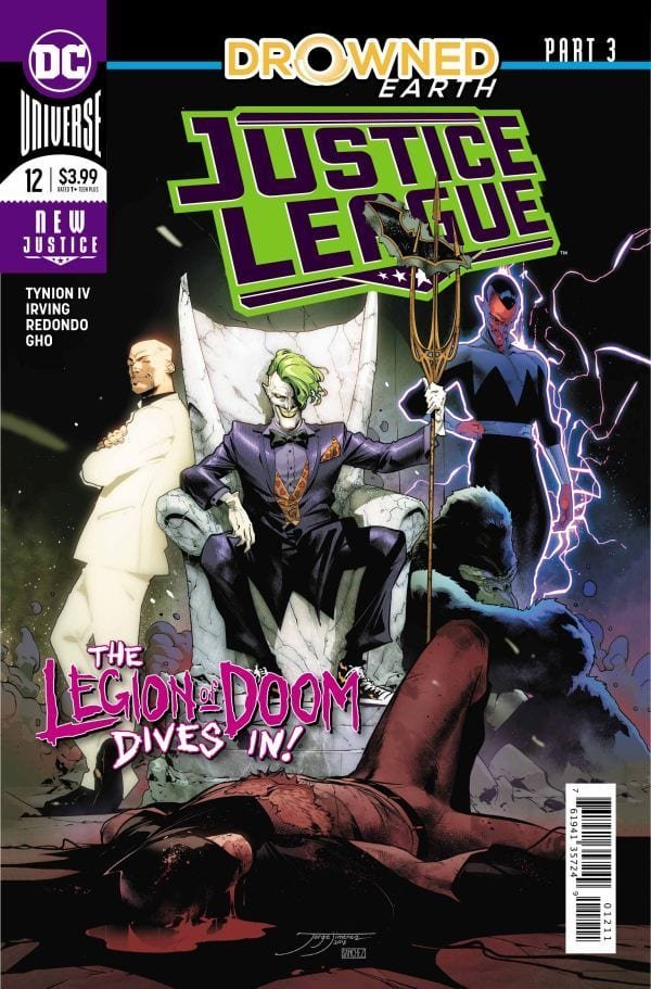 Justice League #12 - Cover