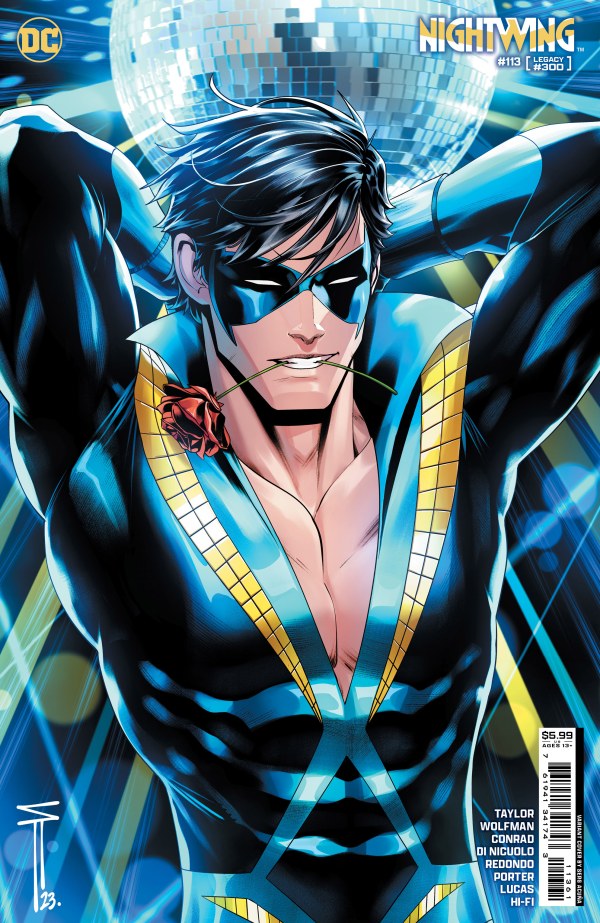 Nightwing #113 - LEGACY #300 Couverture D Serg Acuña Variante de papier cartonné 