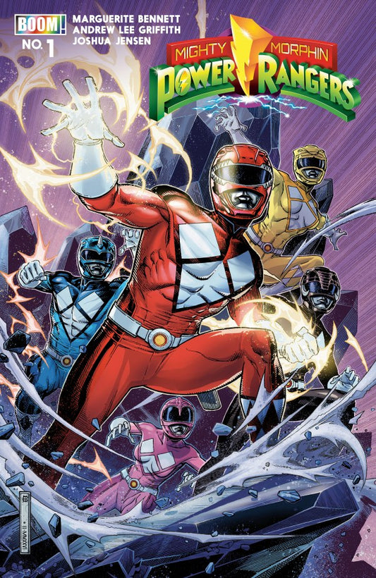 Mighty Morphin Power Rangers (2026) #1 A Main (Dressed, Cheung) - Cover