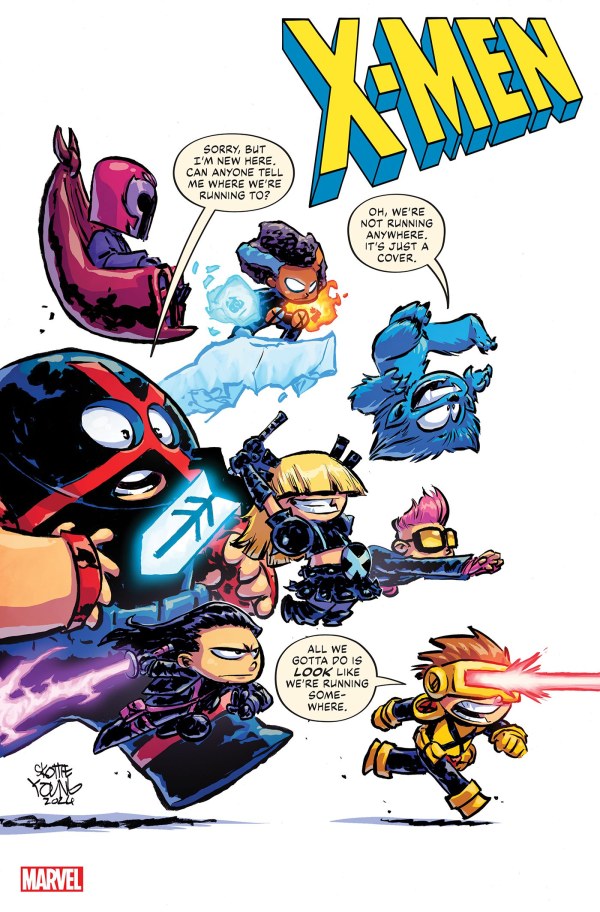 X-Men #1 - LEGACY #302 Variante Skottie Young 