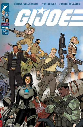 G.I. Joe #1 Cover P Tom Reilly Foil Variant
