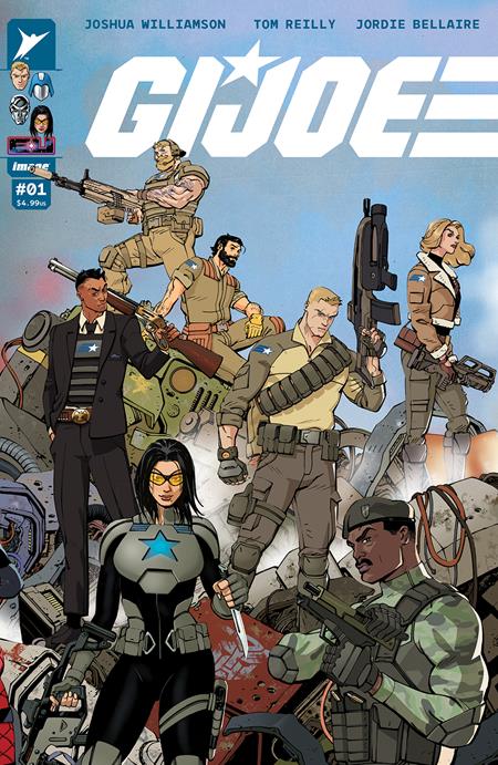 G.I. Joe #1 Cover P Tom Reilly Foil Variant