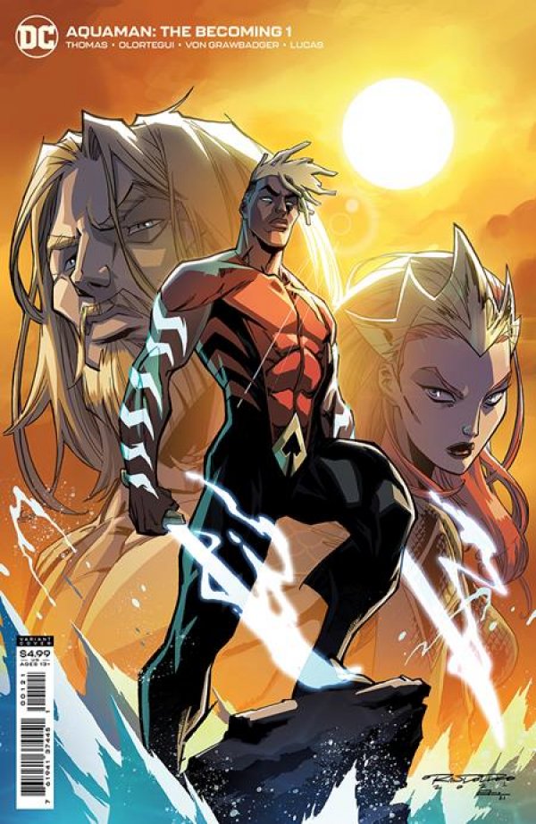 Aquaman: The Becoming #1 Cover B Khary Randolph Variant- Cover