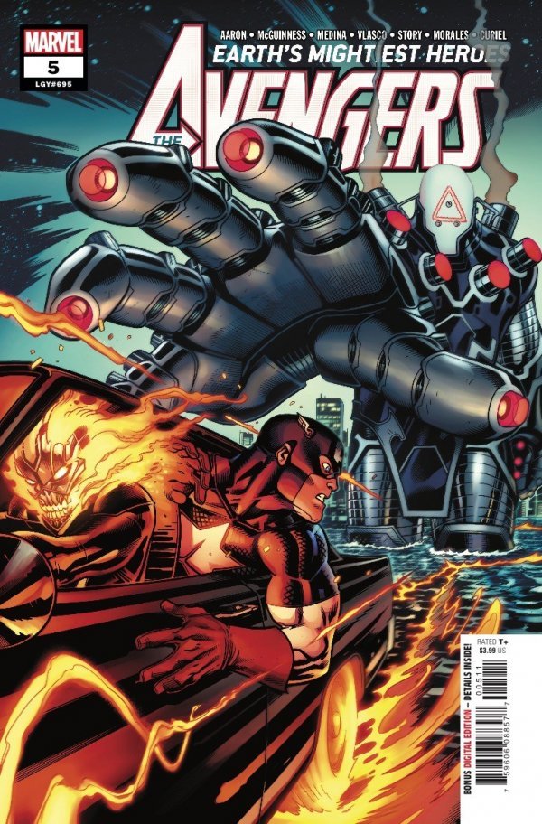 The Avengers #5 (LEGACY #695) - Cover