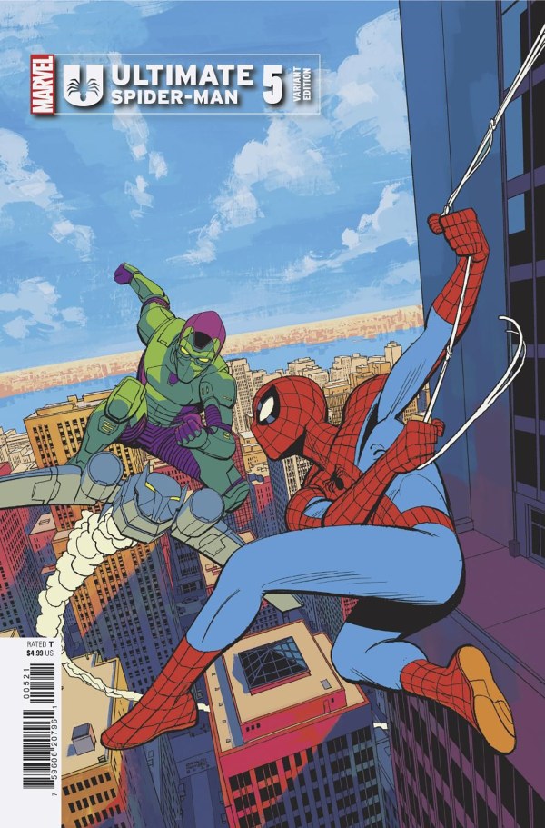 Ultimate Spider-Man #5, variante Leonardo Romero 