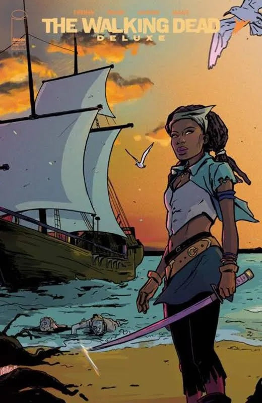 Walking Dead Deluxe #139 Cover C Liana Kangas Connecting Variant (MR)