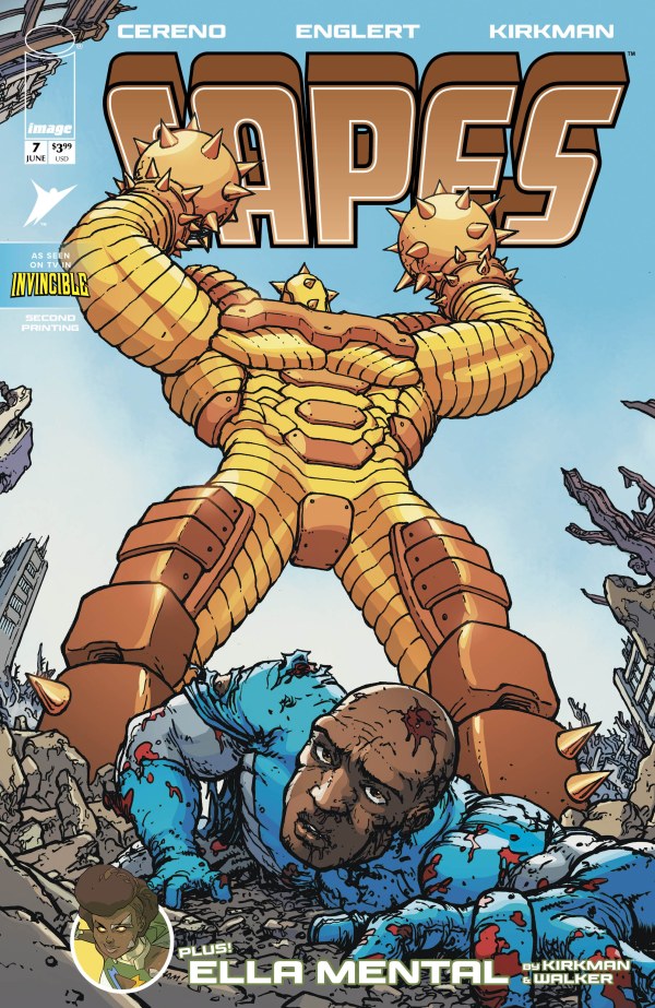 Capes #7 2nd Printing Chris Burnham - Cover