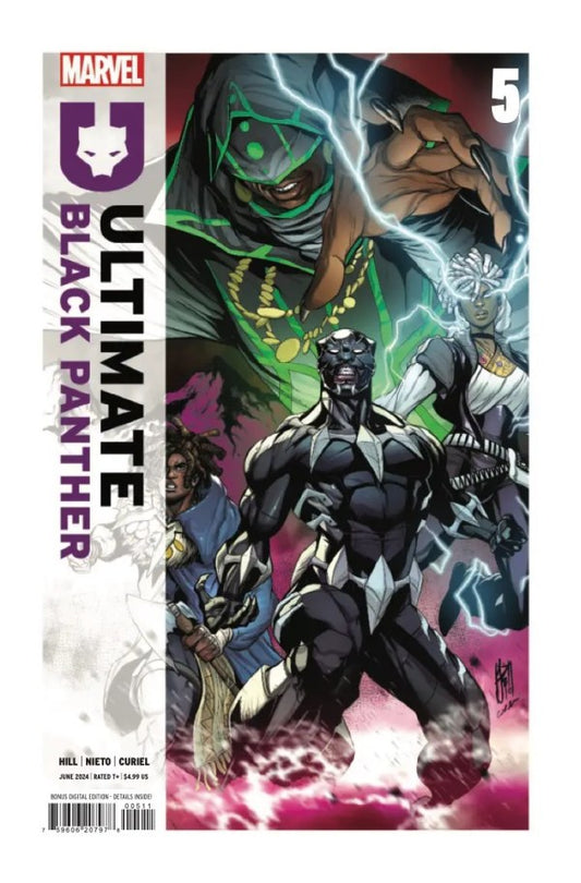 Ultimate Black Panther #5 - Cover