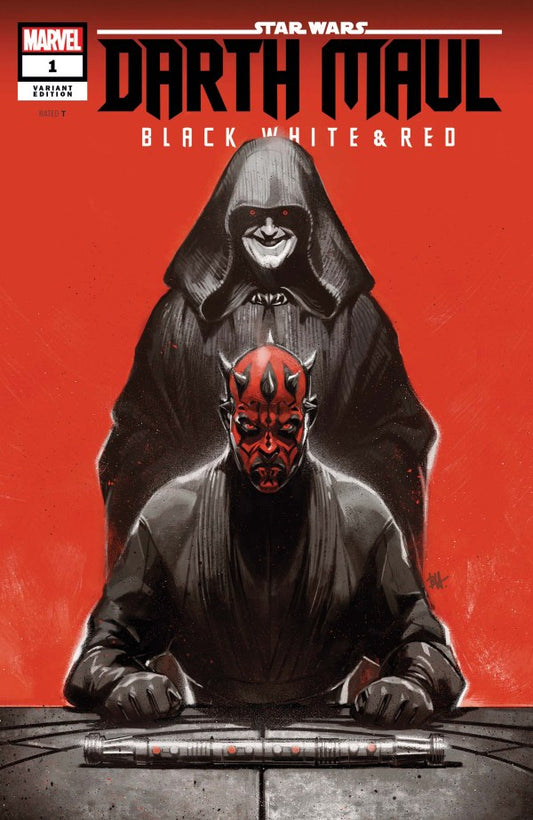 Star Wars: Darth Maul - Black, White & Red #1 Ben Harvey Variant