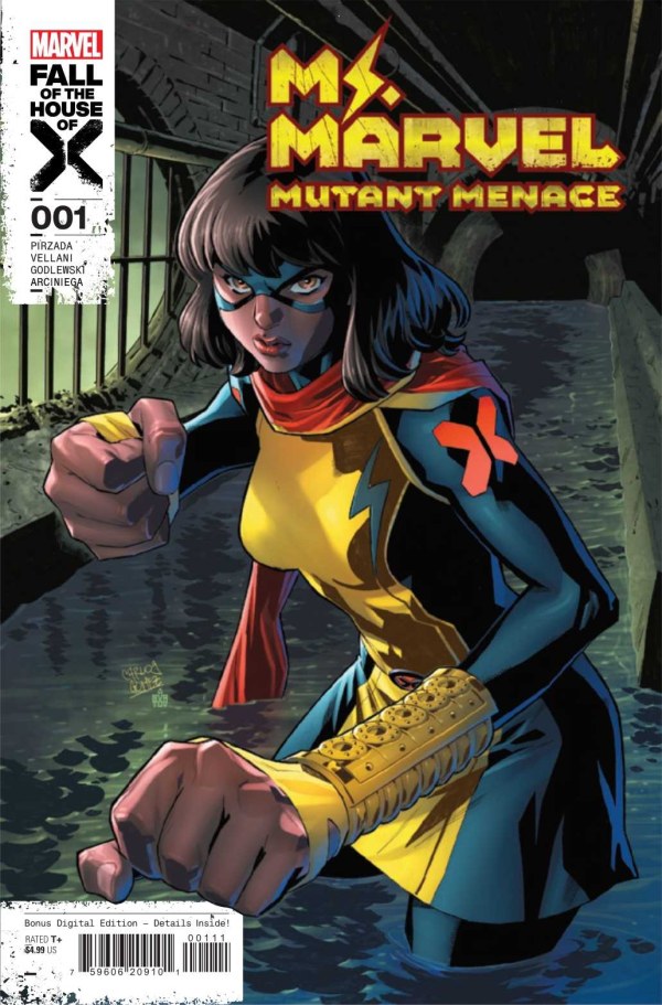 Ms. Marvel: Mutant Menace #1 - Cover