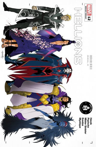 Hellions #12 Stephen Segovia Character Design Variant