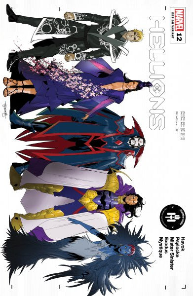 Hellions #12 Stephen Segovia Character Design Variant
