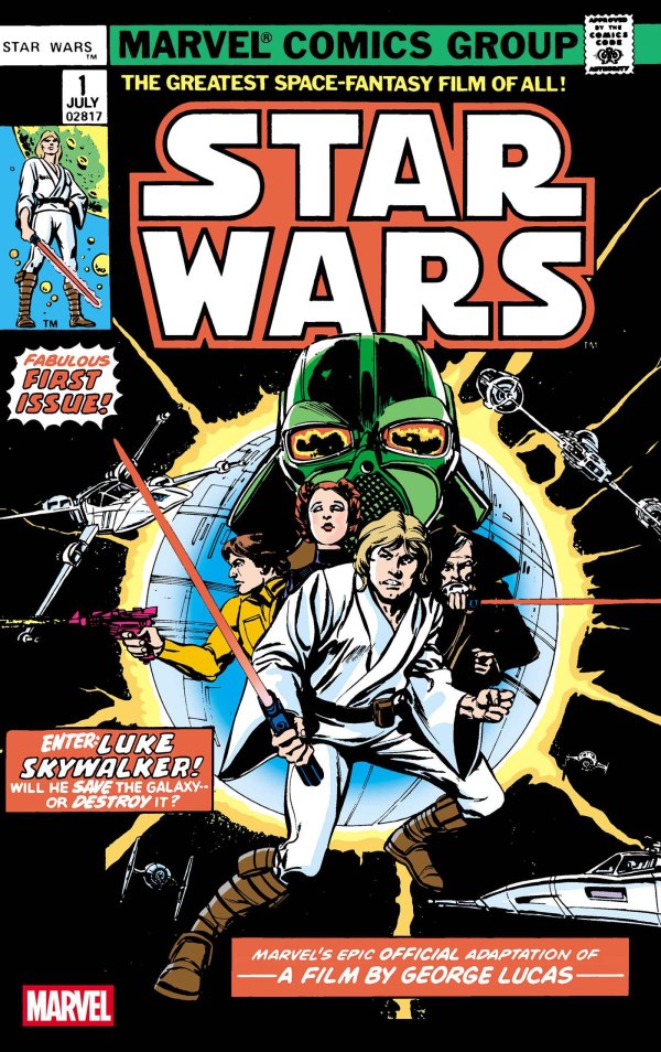 Star Wars #1 Facsimile Edition 2025 Foil Variant — Cover
