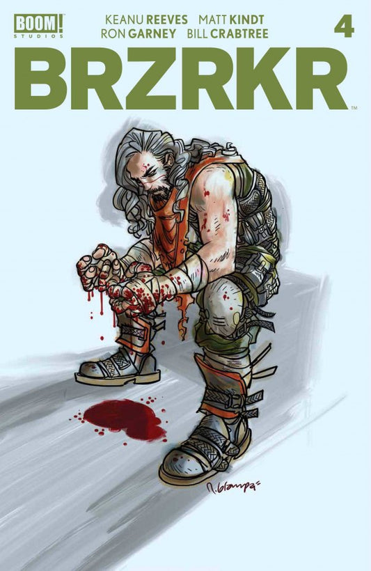 BRZRKR #4 Cover C Rafael Grampá Foil Variant