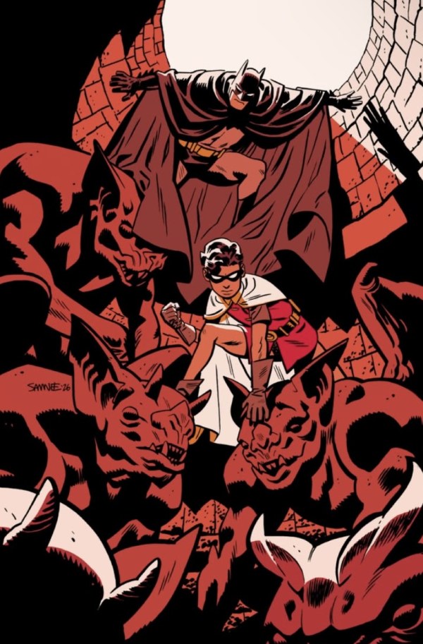 BATMAN & ROBIN YEAR ONE DYNAMIC DUOS #1 (OF 12) Second Printing Cvr B Chris Samnee Card Stock Var