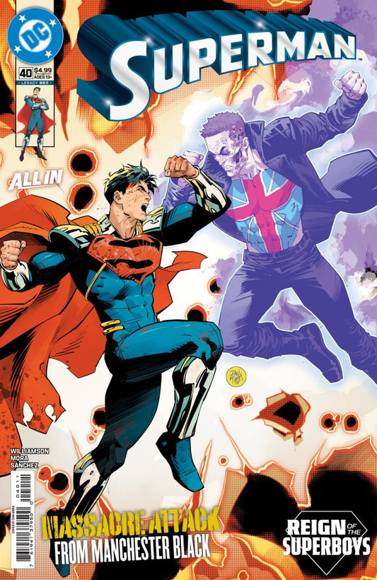 Superman #40 — Cover