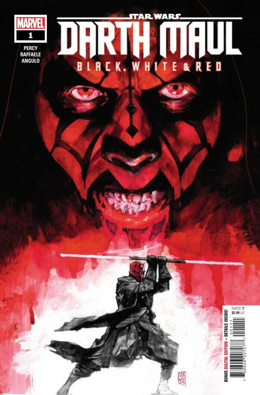 Star Wars: Darth Maul - Black, White & Red #1