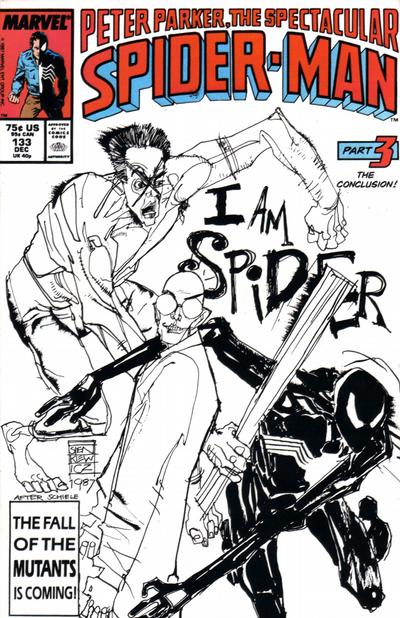Peter Parker, The Spectacular Spider-Man #133 — Cover