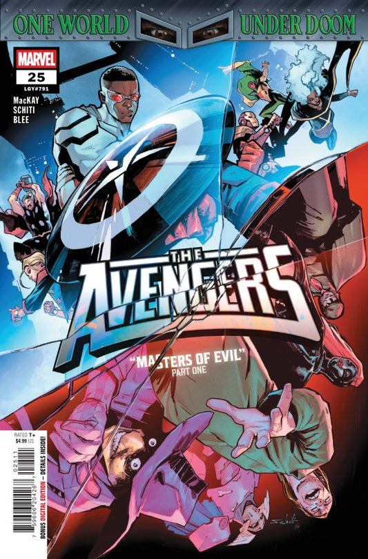 The Avengers #25 - LEGACY #791- Cover