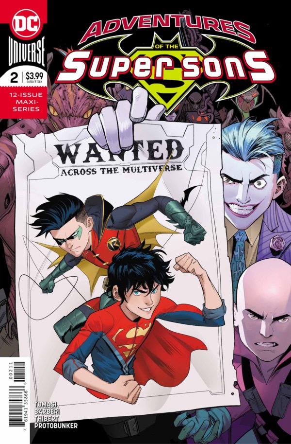 Adventures of the Super Sons #2 - Cover