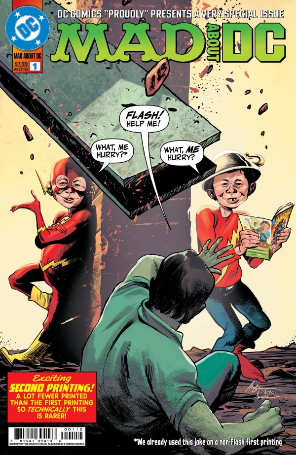 Mad About DC #1 (One Shot) Second Printing Cover A Rafael Albuquerque - Cover
