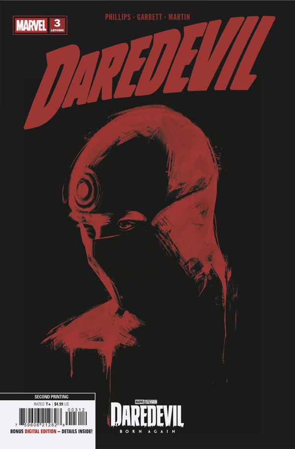 Daredevil #3 2nd Printing Marvel Television