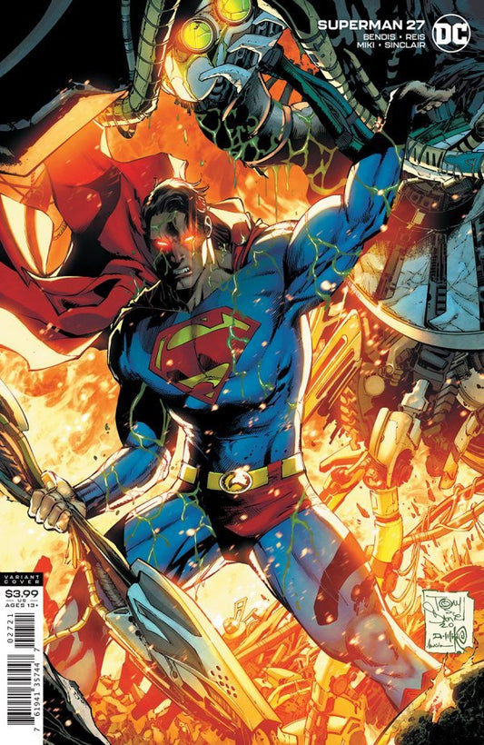 Superman #27 Cover B Tony S. Daniel Variant