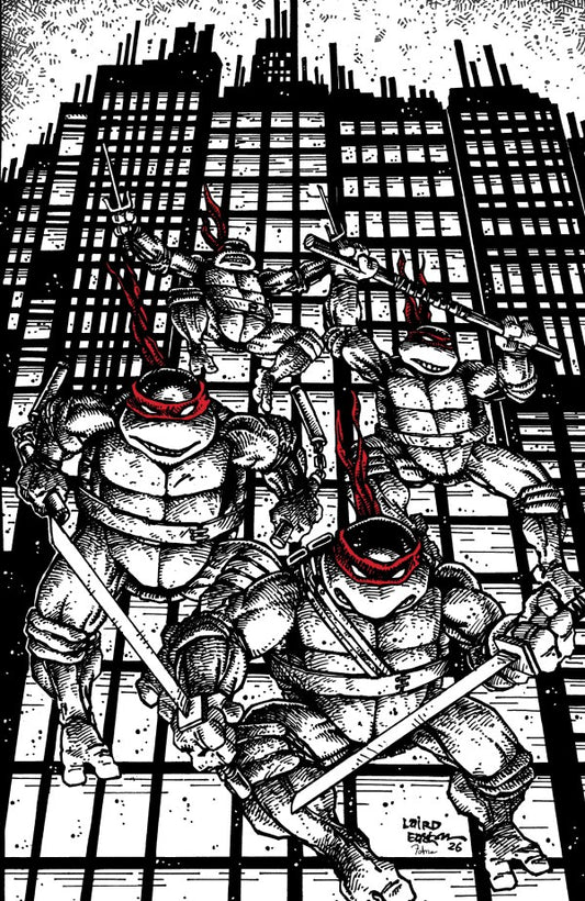 Teenage Mutant Ninja Turtles #20 1:1000 Kevin Eastman & Peter Laird Signed CGC Graded Variant - Cover