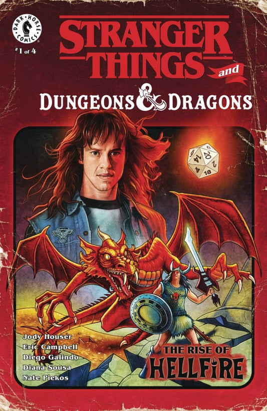 Stranger Things and Dungeons & Dragons: The Rise of Hellfire #1 Cover B Kyle Lambert Variant - Cover