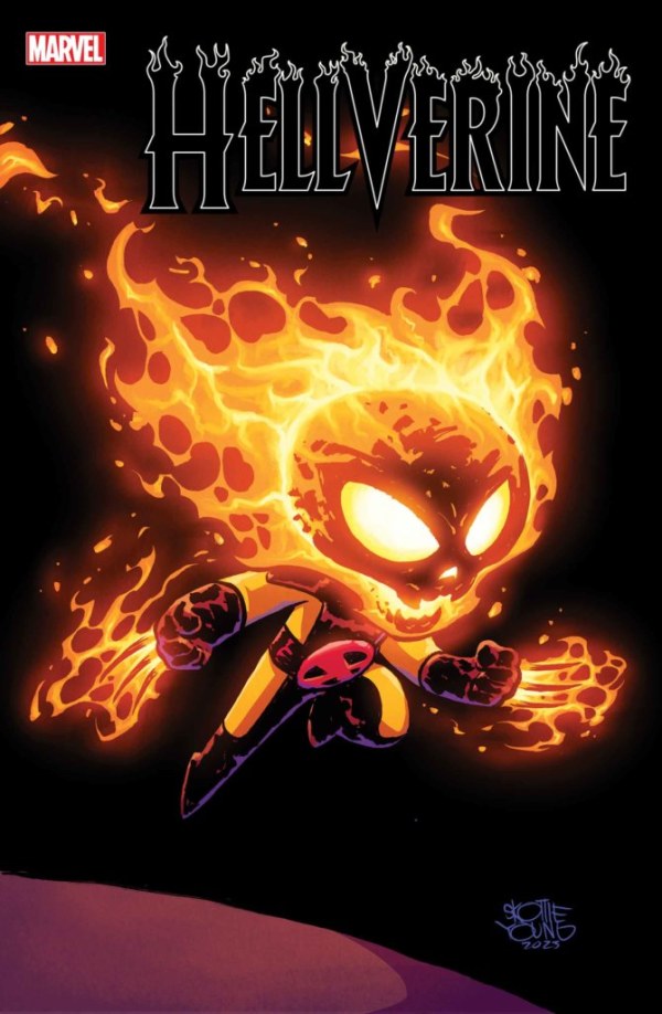 Hellverine #1 Skottie Jeune Variante