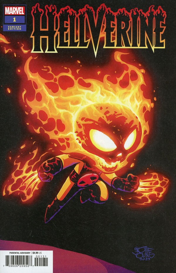 Hellverine #1 Skottie Young Variant - Cover