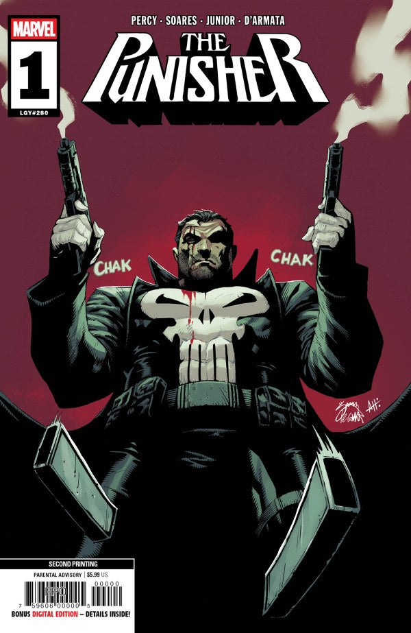 Punisher #1 2nd Printing Ryan Stegman - Cover