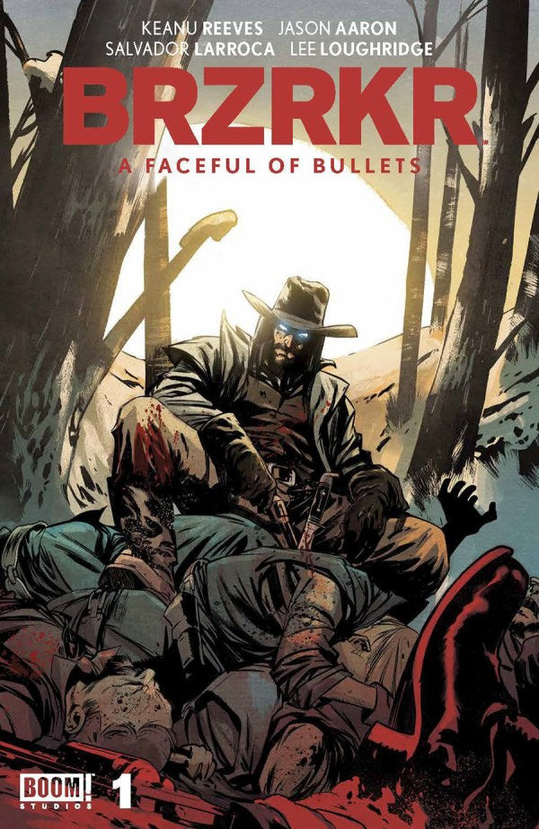 BRZRKR: A Faceful of Bullets #1 Cover C Francesco Manna Foil Variant
