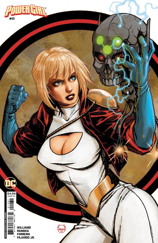 Power Girl #10 Dave Johnson Cardstock Variant Cover - Cover