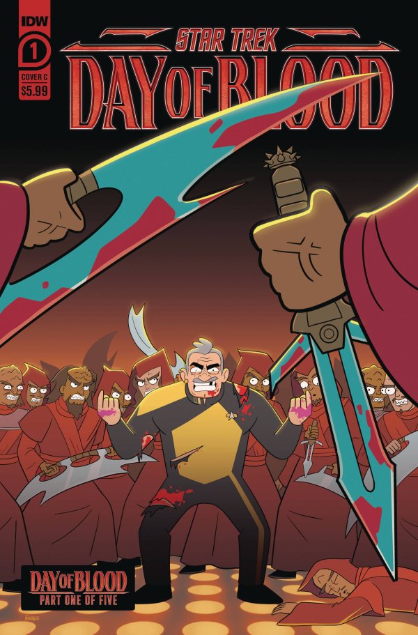 Star Trek : Day of Blood #1 Couverture C Variante Fenoglio 