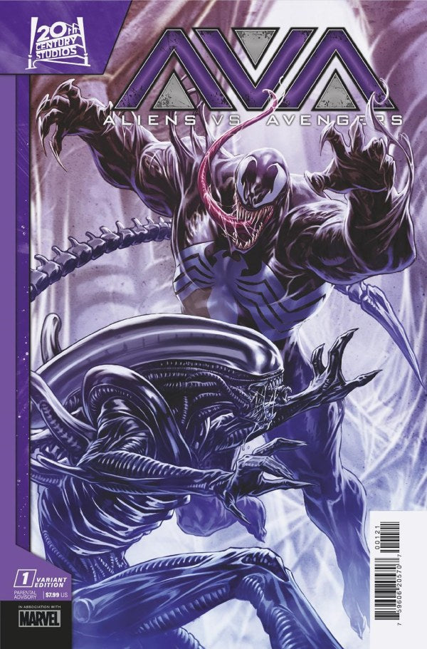 Aliens vs. Avengers #1 Mark Brooks Variant — Cover