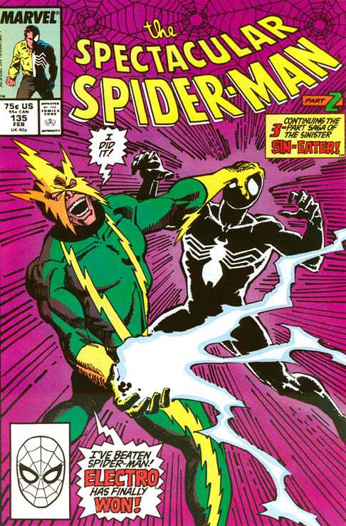 Peter Parker, The Spectacular Spider-Man #135 — Cover