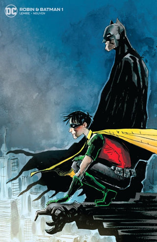 Robin & Batman #1 Cover B Jeff Lemire Variant