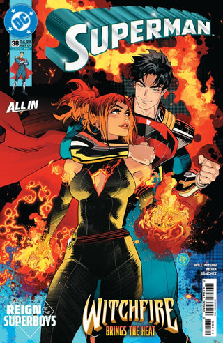 Superman #38 Couv A Dan Mora (Le règne des Superboys)
